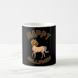 Halloween Horse Horses Pumpkin Horror Gift Idea Coffee Mug