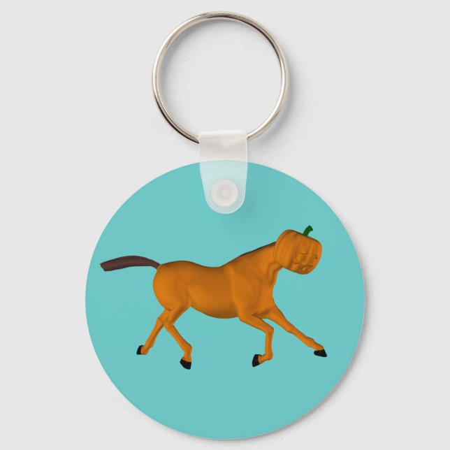 Halloween Horse Key Ring (Front)