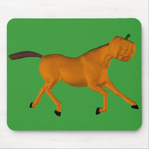 Halloween Horse Mouse Mat