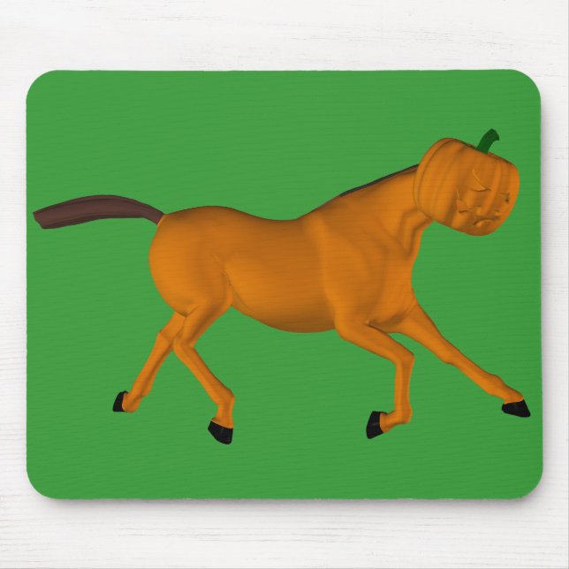 Halloween Horse Mouse Mat (Front)