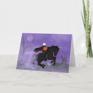Halloween Horseman Card