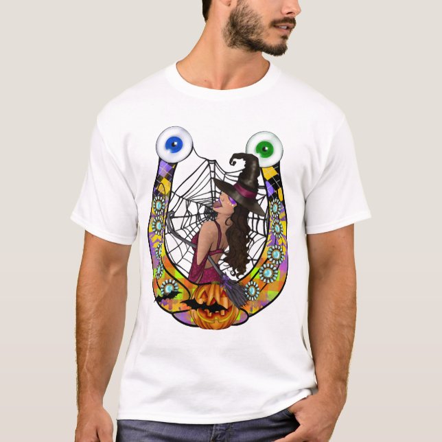 Halloween Horseshoe T-Shirt (Front)