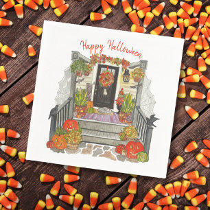 Halloween House Party Napkin