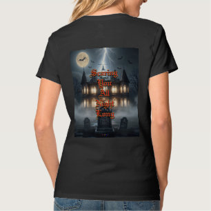 Halloween House With Frankie, Dark Grey T-Shirt