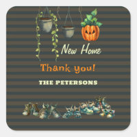 Halloween Housewarming Party Gremlins Thank You