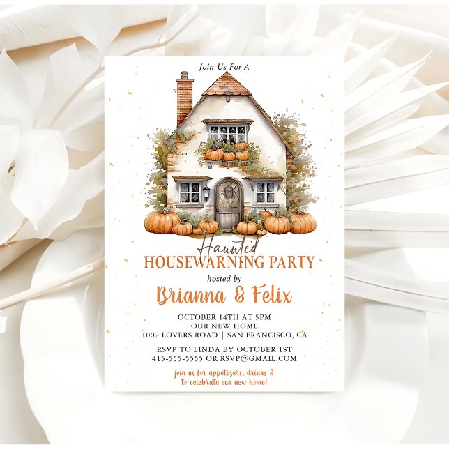  Halloween Housewarming Party  Invitation (Creator Uploaded)