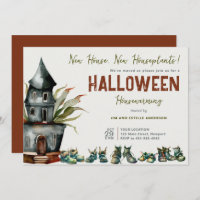 Halloween Housewarming Party Plant Shoe Terracotta