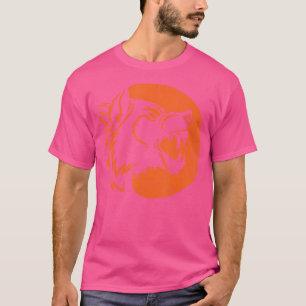 Halloween Howling Werewolf Fangs Pumpkin Jack-O-La T-Shirt