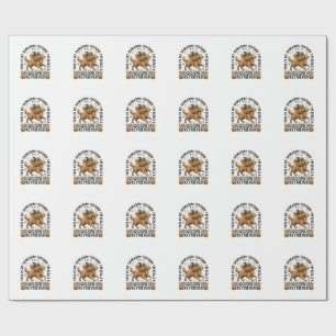 Halloween Human Costume Golden Retriever Pumpkin W Wrapping Paper