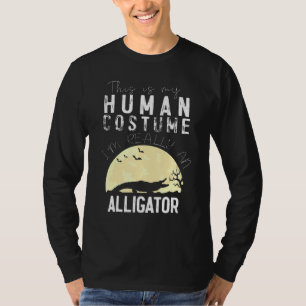 Halloween Human Costume Siamese Creepy Horror T-Shirt