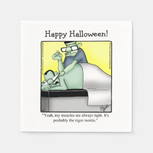 Halloween Humour Cocktail Napkins