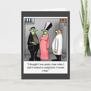 Halloween Humour Greeting Card For Halloween