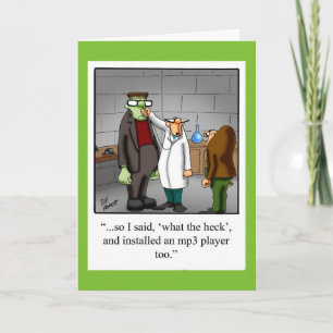 Halloween Humour Greeting Card For Halloween