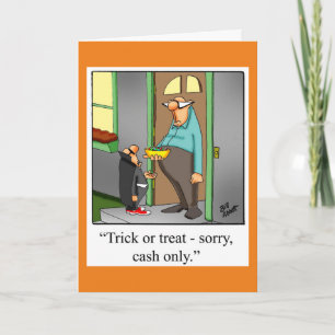 Halloween Humour Greeting Card For Halloween