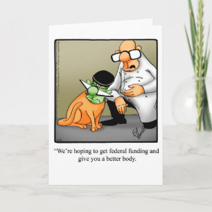 Halloween Humour Greeting Card "Spectickles"