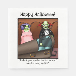 Halloween Humour Halloween Party Napkins
