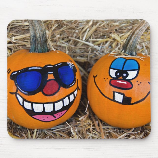 Halloween Humour Mouse Mat (Front)