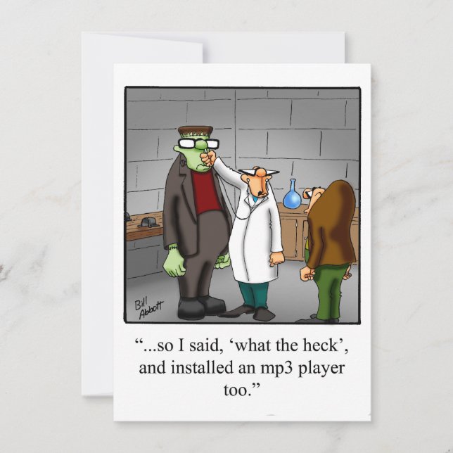 Halloween Humour Party Invitations "Spectickles" (Front)