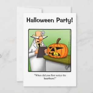 Halloween Humour Party Invitations "Spectickles"