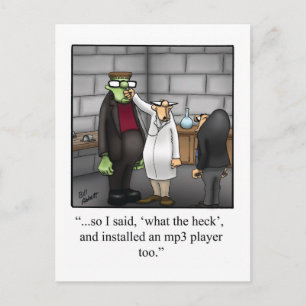 Halloween Humour Postcards "Spectickles"