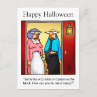 Halloween Humour Postcards "Spectickles"