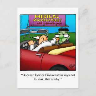 Halloween Humour Postcards "Spectickles"