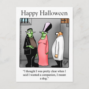 Halloween Humour Postcards "Spectickles"