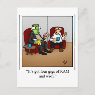 Halloween Humour Postcards "Spectickles"