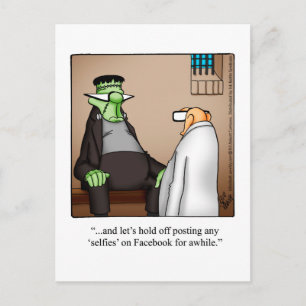 Halloween Humour Postcards "Spectickles"