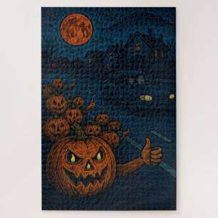 Halloween hunting you jigsaw puzzle