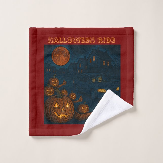 Halloween hunting you wash cloth (Wash Cloth)