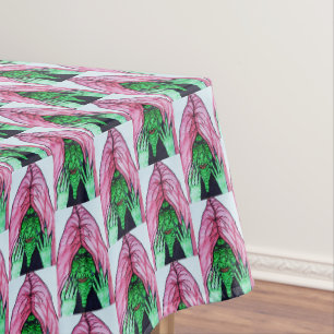 HALLOWEEN HYPNOTISING WITCH TABLECLOTH