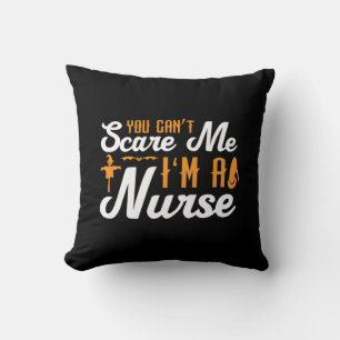 Halloween I Am A Nurse Birthday Cushion