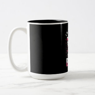 Halloween I Am Just Here For The Boos Two-Tone Coffee Mug