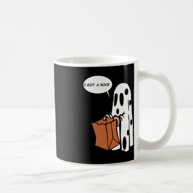 Halloween I Got A Rock Ghost  Coffee Mug (Right)