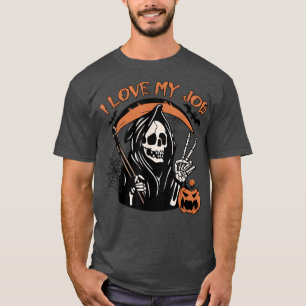 Halloween I Love My Job Spooky Season T-Shirt