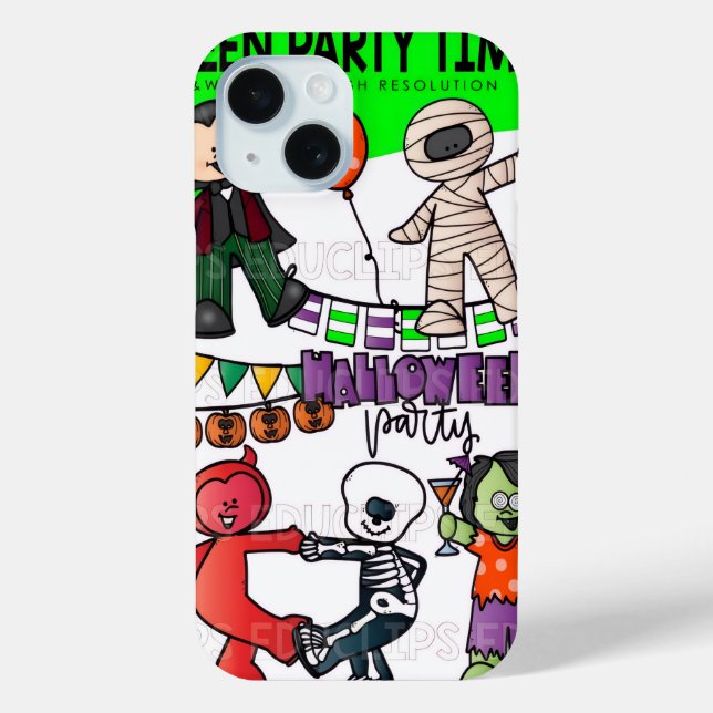 Halloween I-phone case (Back)