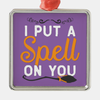 Halloween - I Put A Spell On You Metal Tree Decoration