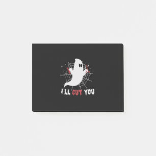 Halloween I Will Cut You Birthday Post-it Notes