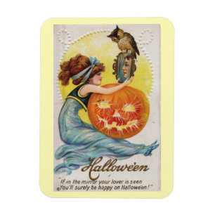 Halloween If Your Lover Is Seen Vintage Magnet