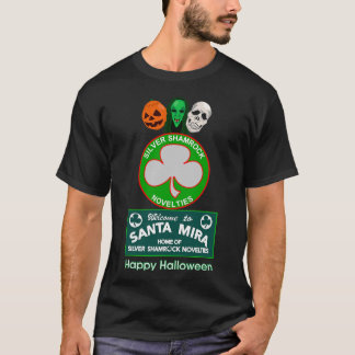 Halloween III - Silver Shamrock and Santa Mira T-Shirt