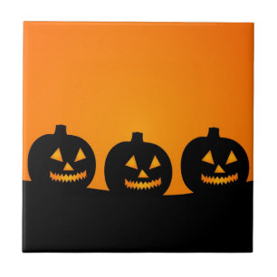 Halloween Illustration Tile