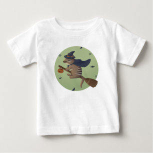 Halloween Illustration: Wizard Numbat Baby T-Shirt