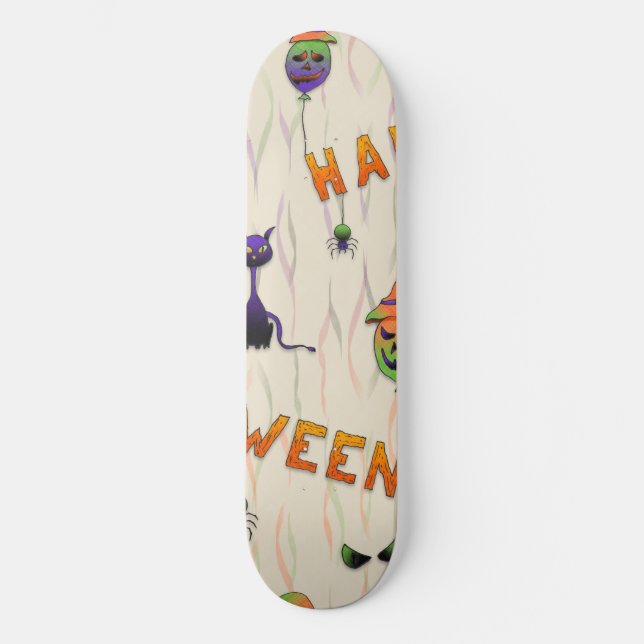Halloween Illustrations Skateboard (Front)