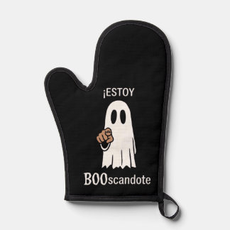 halloween i'm booing you oven mitt