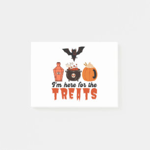 Halloween I'm here for the Treats Post-it Notes
