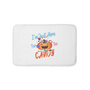 Halloween in an opportunity to be really creative bath mat