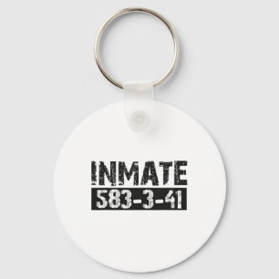 Halloween Inmate Jail Costume Kids  Key Ring