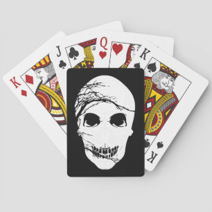 Halloween Inspiried Skull Playing Cards
