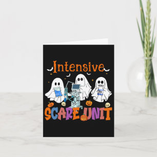 Halloween Intensive Care Scare Unit Ghost Nurse Ic Card